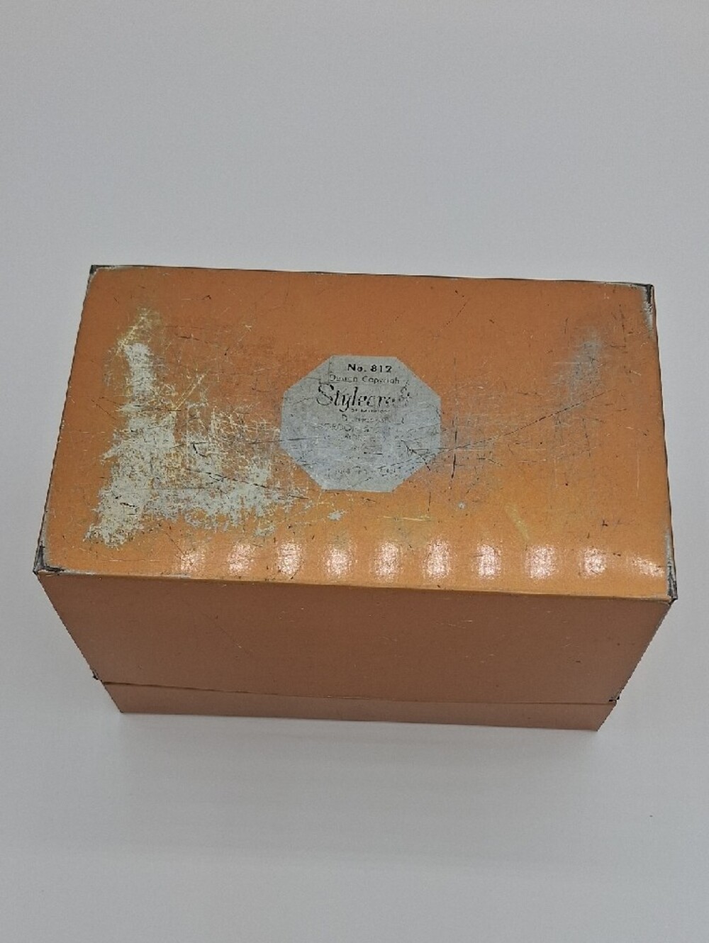 Vintage Recipe Box with Chef Artwork - Picture 6 of 6